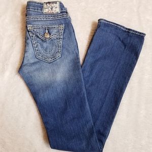 True Religion Hi-Rise Boot Cut Jeans
